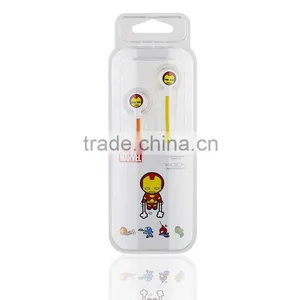 High Quality Super Bass Flat Cable Earphones With Microphone thumbnail-6