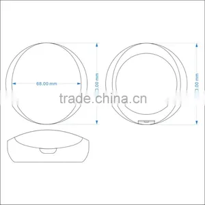 Transparent Cheap Empty Cosmetic Loose Powder Case thumbnail-4