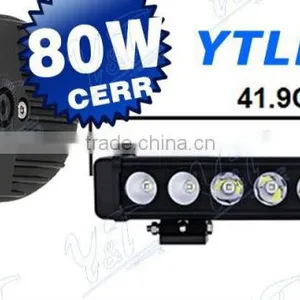 Combo Beam 80W Offroad Led Lamp Bar SUV Consumbles With Adjustable Mounting Brackets for JEEP thumbnail-6