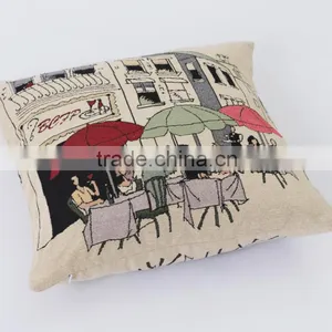 Jacquard Polyester Fiber Cushion thumbnail-2