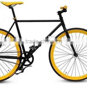 Competitive Price 700C Fixed Gear Alloy Aluminum Single Speed Aluminum Road Bike thumbnail-1