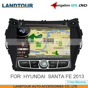 Car Multimedia Player Navigation GPS DVD for HYUNDAI SANTA FE 2013 FE CE FCC ROHS thumbnail-1