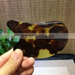 Natural Wild Hawksbill Guasha Plate Scrapping Massage Jade thumbnail-1
