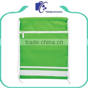 Polyester Draw String Bag String Backpack Promotional Bags For Shopping thumbnail-1