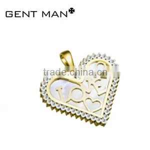 Hot Selling Plated Rose Gold Pendant Design Beautiful Jewelry Pendant Necklace thumbnail-2