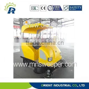 Color Can be Customzied Outdoor Use Riding Road Sweeper With Power Supply 36V thumbnail-2