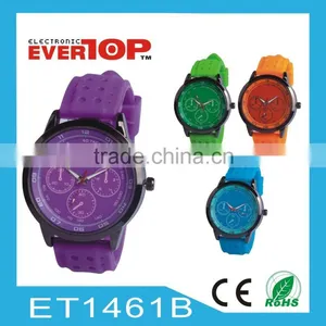 PROMOTIONAL SILICONE QUARTZ WATCH ET1461B thumbnail-1