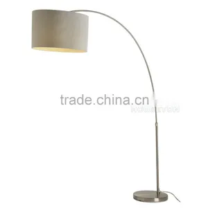 Modern Hotel Decoration Fabric Lampshade Arc Floor Lamp,hotel Decoration Fabric Lampshade Arc Floor Lamp,arc Floor Lamp F1031 thumbnail-2