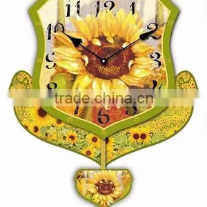 Natural Wood Wall Clock thumbnail-1