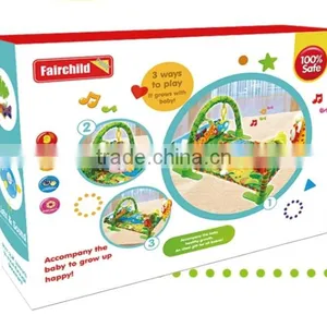 Hot Baby Folding Play Mat With Sides Non Toxic Crawling Sleeping Floor Mat for Newborn Baby Wholesale Price From China thumbnail-2