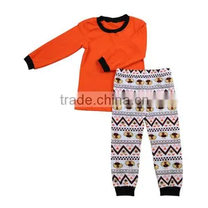 Wholesale 2016 Newest Wholesale China Long Sleeve Strip Christmas Pajamas Kids thumbnail-4