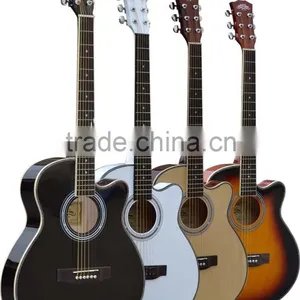 40inch Beginner Thin Body Electric Acoutic Guitar thumbnail-1