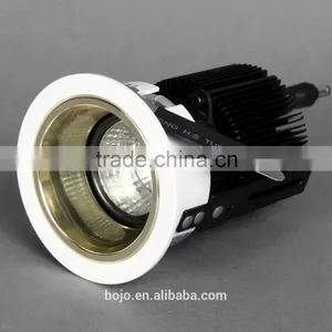 Champagne Gold Reflector 6w 9w 13w Cob Led Spotlight for Commercial Lighting thumbnail-1