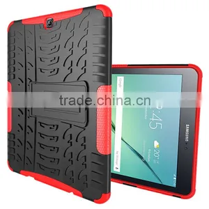 Hybrid PC TPU Case for Galaxy Tab S2 9.7 SM-T810 T815 9.7 Inch Tablet Case Cover thumbnail-2