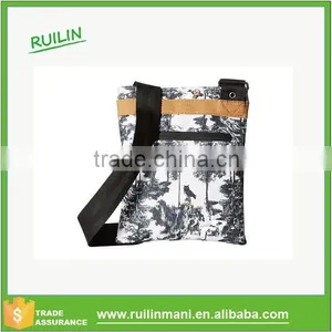 Top Zip Closure Interior Cotton Lining Postman Bag With Zip Pocket Import From China thumbnail-5