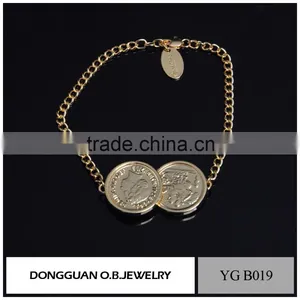 Wholesales Charm Bracelet,New Gold Chain Design For Men And Women thumbnail-3