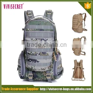 Military Style Waterproof Laptop Bag Schoolbag Tactical Swiss Army Backpack thumbnail-3