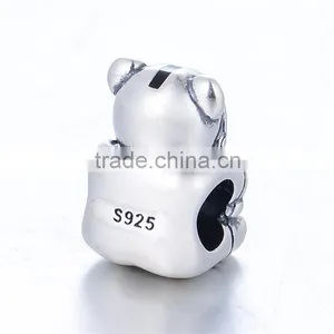 Diy Charms 925 Sterling Silver Baseball Charms Bracelet Beads thumbnail-5