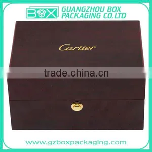 Watch Box for One Use,single Watch Wooden Box/Customize Wood Luxury Watch Box Packaging thumbnail-3