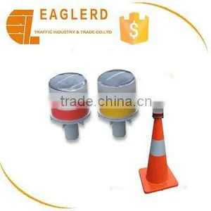 High Brightness Solar Cone Barricade Warning Light on Sales thumbnail-1