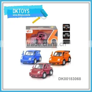 Mini Size 1:38 Pull Back Diecast Car For Collector With Light Music thumbnail-1