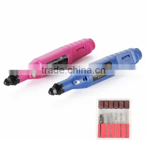 1 Set Electric Nail Drill Machine For Manicure Pedicure Polishing Carving Grinding 110v - 220v Machine Tool Kit thumbnail-1