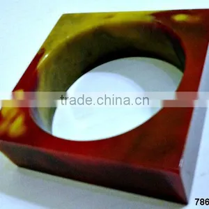 Indian Resin Fashion Bangle Bracelet Square thumbnail-1