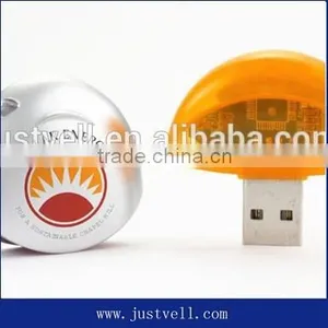 Round Shape Usb 2.0 Driver OEM Acceptable Cheap Platstic Usb Customize Flashdrive thumbnail-6