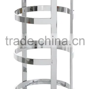 Homestar Waterproof Toilet Paper Holder Free Standing Stainless Toilet Paper Holder thumbnail-1