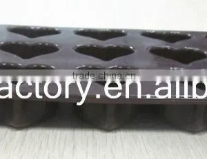15 Holes Silicone Coffee Color Chocolate Mould, FDA & LFGB Silicone Fondant Mould thumbnail-2
