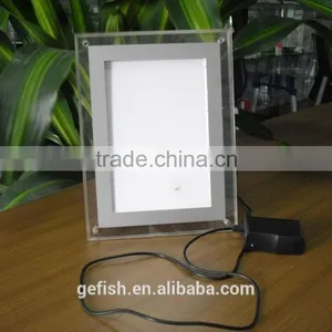 High Quality LED Light Acrylic Photo Menu Display Frame thumbnail-5