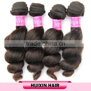 Wholesale High Quality Peruvian Human Hair 100% Peruvian Remy Human Hair Loose Wave thumbnail-1