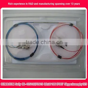 2X2 1550nm Polarization Maintaining Optical Circulator Fiber Optical Circulator OEM Factory thumbnail-1