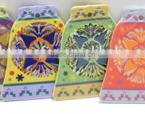 Promotional Blank Sublimation Polymer Windbell Shape Ornament,Plastic Christmas Ornament thumbnail-5
