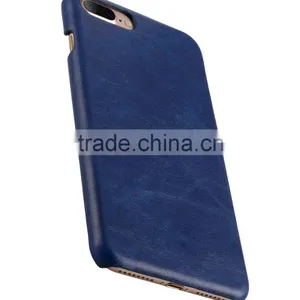 New Mini Smooth Snap Cover Blue PU Leather Case for Apple IPhone 7 Plus(5.5") thumbnail-2