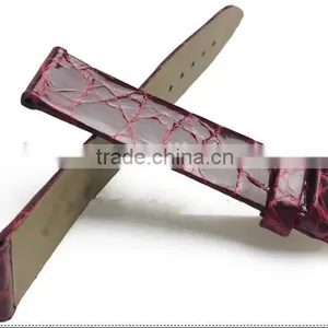 High Quality 100% Alligator Leather for Apple Watch Band 42mm thumbnail-2