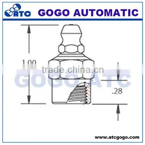 The Most Popular Latest Straight Copper Grease Fitting M10x1 thumbnail-3