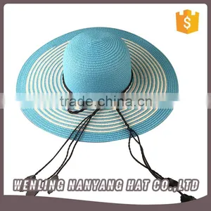 Wholesale Summer Blank Custom Floppy Straw Lady Hat Women Straw Hat for Sale thumbnail-5