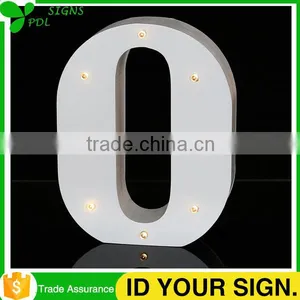 Wooden Marquee Arablic Number With Led Lighting0-9 thumbnail-6