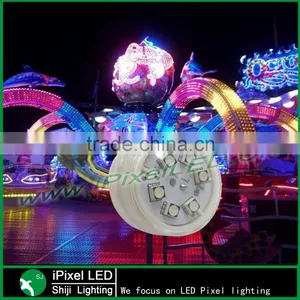 6 Leds 45mm Adressable Rgb Led Point Light Pixel Poi thumbnail-1