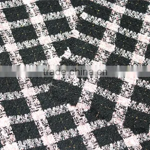 2016 Nice 100% Wool Tweed Fabric, Tweed Weave Woolen Fabric for Overcoat thumbnail-3