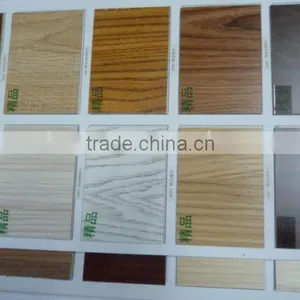 Wood Grain Melamine Paper UV Board for Furniture Decorative thumbnail-1