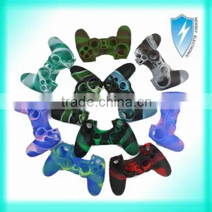 OEM Logo Accepted! For PS4 Controller Camouflage Silicone Skin Case thumbnail-1