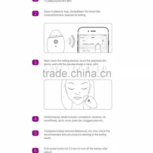 CosBeauty Brand Updated New Model WIFI Connected App AiDirect Pro Smart Skin Analyzer thumbnail-5