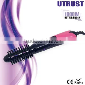 Manufacturer Home Use Useful Beauty Tourmaline Ceramic Panel Make up Hair Brush thumbnail-1