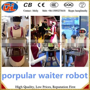 Dishes Delivering Smart Waiter Robot for Restaurant thumbnail-6