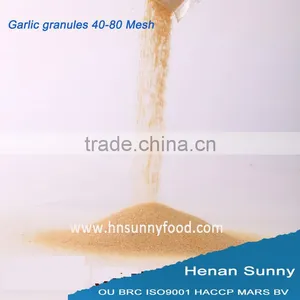 Exported Since 1992 Factory Supplier Garlic Granules 40-80Mesh thumbnail-1