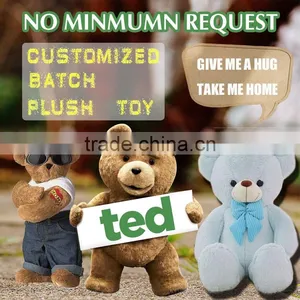 Hot Sale Naughty Bear Plush Toy for Kids thumbnail-4