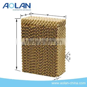 Aolan Manufacturer Air Cooling Pad for Poultry Farm / Evaporative Cooling Pad 5090 thumbnail-1
