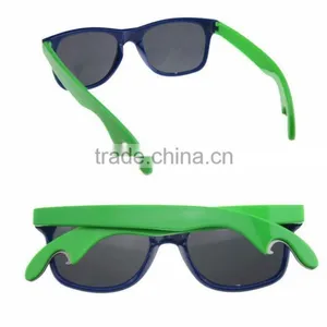 2017 Latest New Custom Logo Promotional Fashion Bottle Opener Sunglasses thumbnail-6